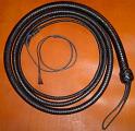 10ft Black 12 plait Snake Whip